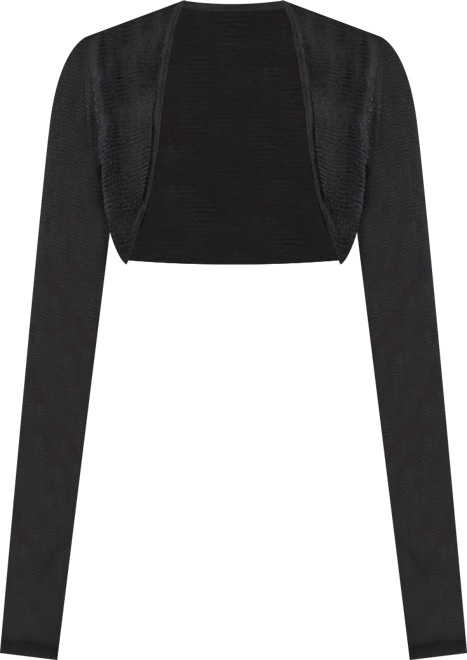 Women's Plus Size Fine Knit Bolero