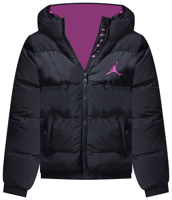 Jordan Essentials Chamarra acolchada de densidad media para niños talla grande
