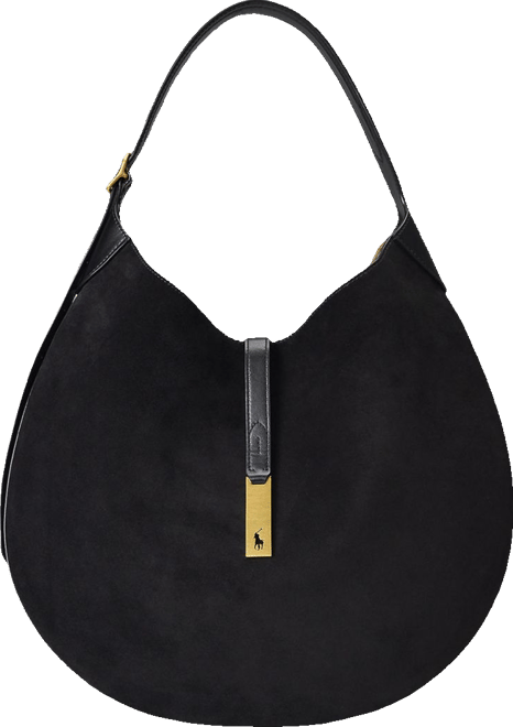 【希少】RALPH LAUREN shoulder bag suede 0400021727223_BLACK_A4?wid=600