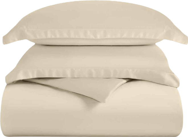 300-tc Silky Soft Rayon from Bamboo Duvet Cover Set, King/California King