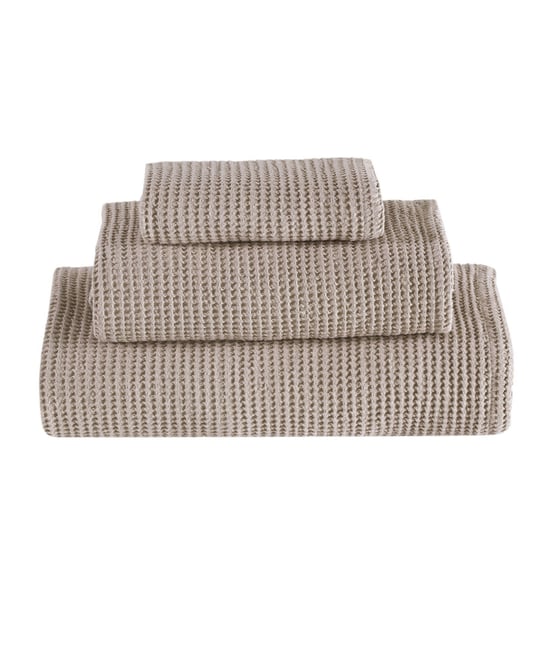 Embiez Turkish Cotton Waffle 3-Pc. Bath Towel Set