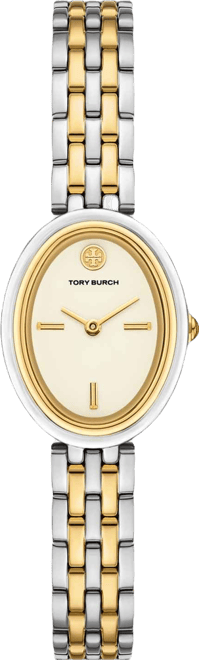 Women's The Oval Two-Tone Stainless Steel Bracelet Watch 22mm