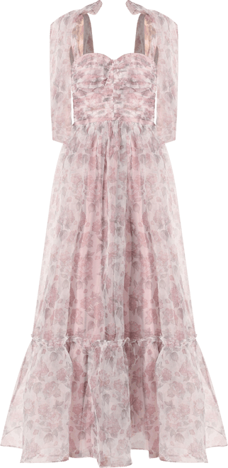 knee length dresses for ladies Petal and Pup Women's Floret Midi Dress main image 1