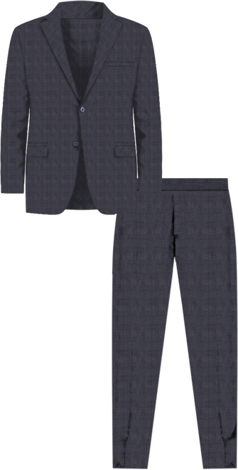 Men's Modern-Fit Nested Suit
