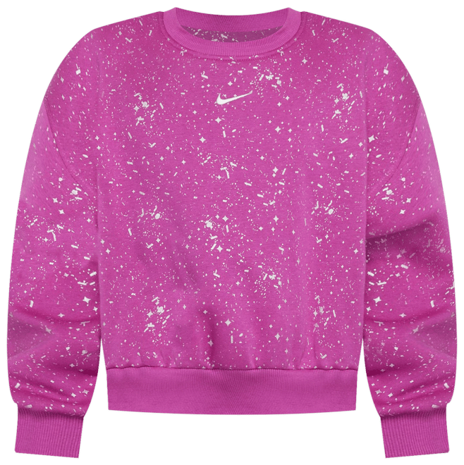 Nike Sportswear Club Fleece Sudadera de cuello redondo para niña talla grande