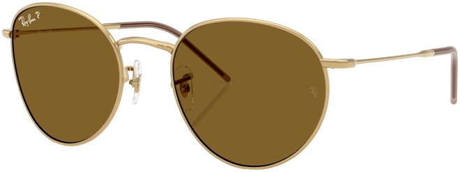 Unisex Polarized Round Reverse Sunglasses, RBR0103S