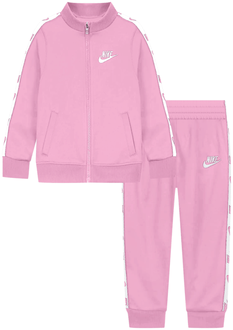 Nike Dri-FIT Little Kids' 2-Piece Full-Zip Set with Logo Taping