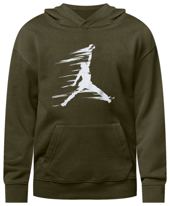 Jordan MJ Flight MVP Big Kids' Fleece Pullover Hoodie