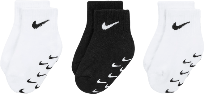 Nike Calcetines al tobillo para bebé/infantiles (3 pares)