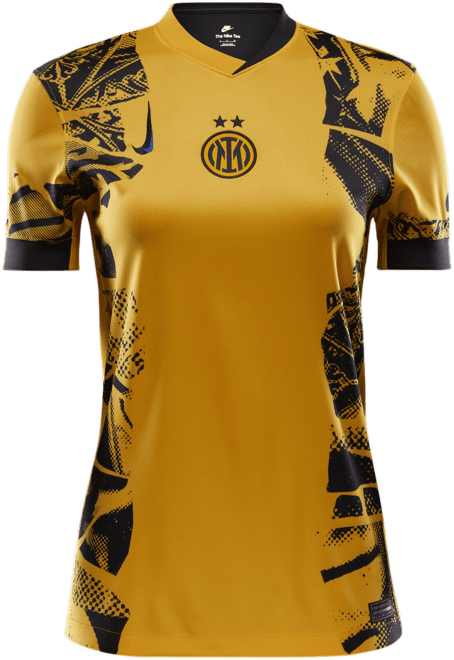 Inter Milan 2024/25 Stadium (tredjeställ) Fotbollströja Nike Dri-FIT Replica för kvinnor
