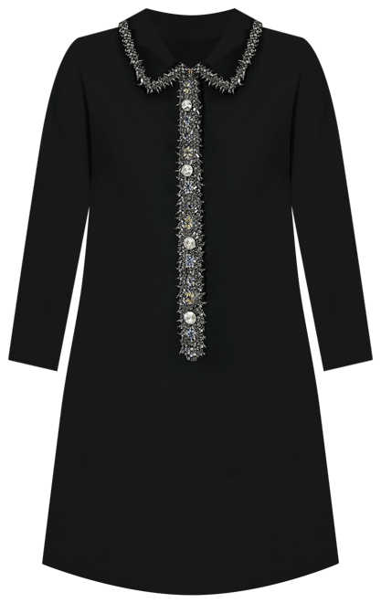 Midnight Embellished Nicola Dress