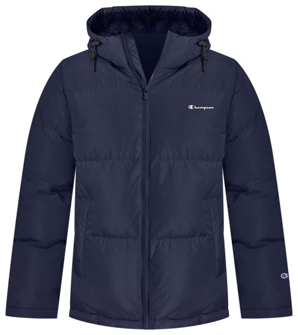 Men's Quilted Full-Zip Hooded Puffer Jacket