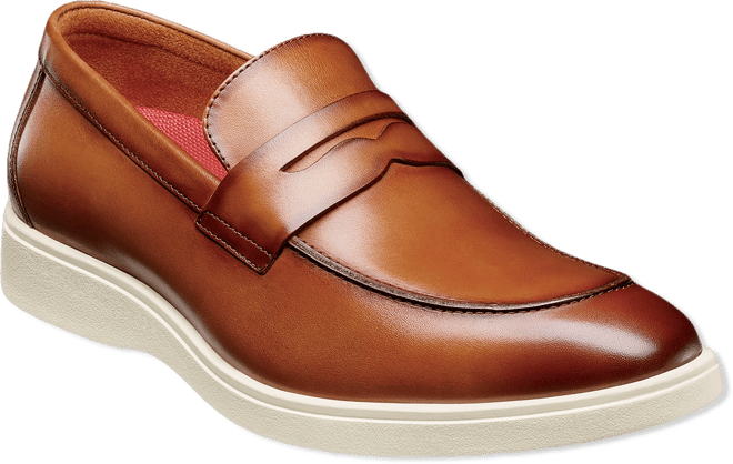 Men's Spencer Moc Toe Penny Slip On Shoes