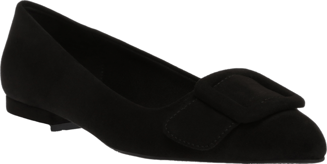 Women's Kalea Pointed Toe Buckle Flats