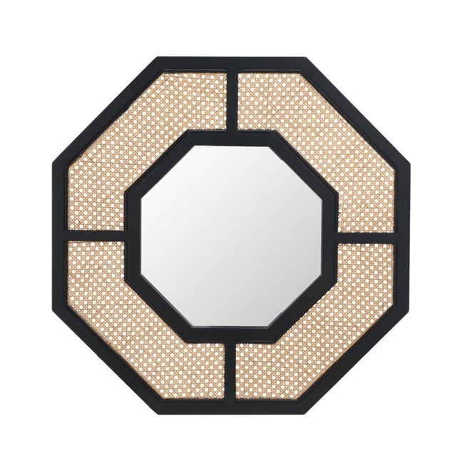 51.75 Arin Fabric, Rubberwood Queen Bed