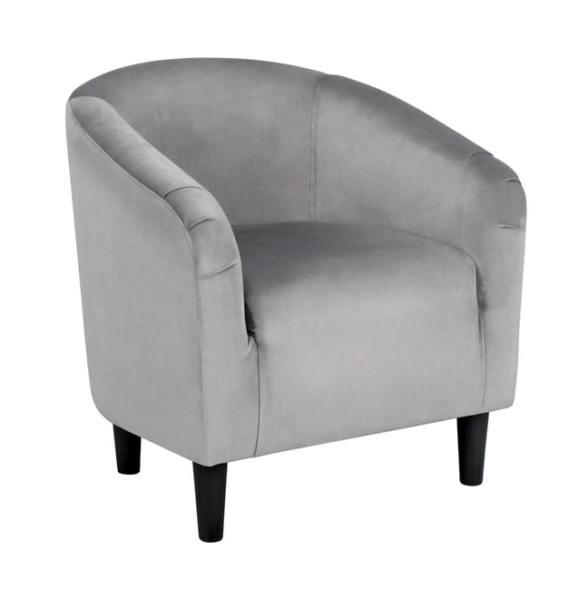 Velvet Club Chair Accent Arm Chair for Living room