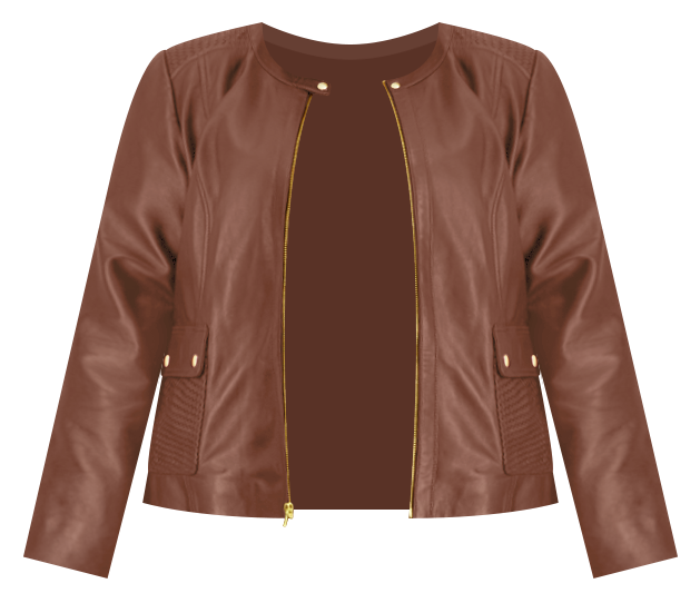 Cole Haan Plus Size Leather Woven Shoulder Coat Macy s