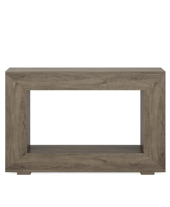 Farmhouse Console Table, 47 Inches Entryway Console Table with Storage, Industrial Hallway Accent Table for Living Room, Entrance