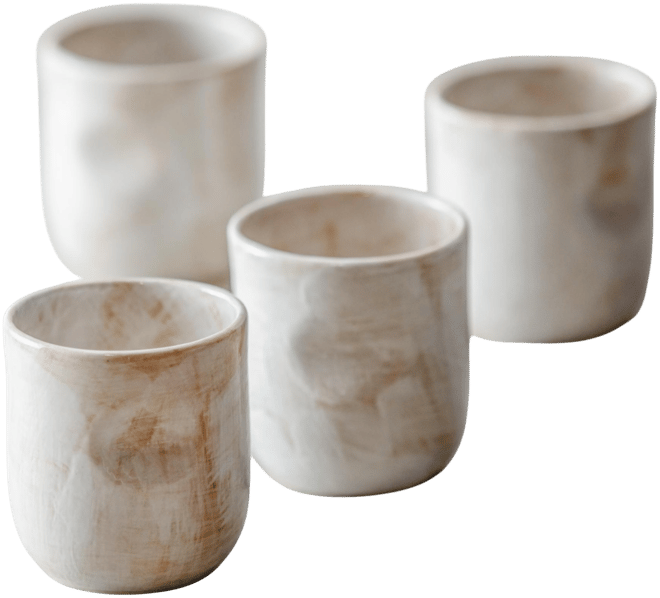 Cloud Terre No. 2 Coffee Cups, Set of 4