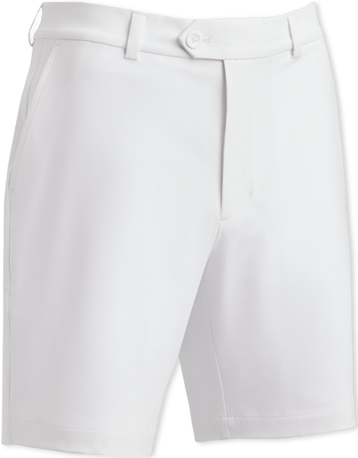 G/FORE Maverick Four-Way Stretch Lined Golf Shorts White - Carl's