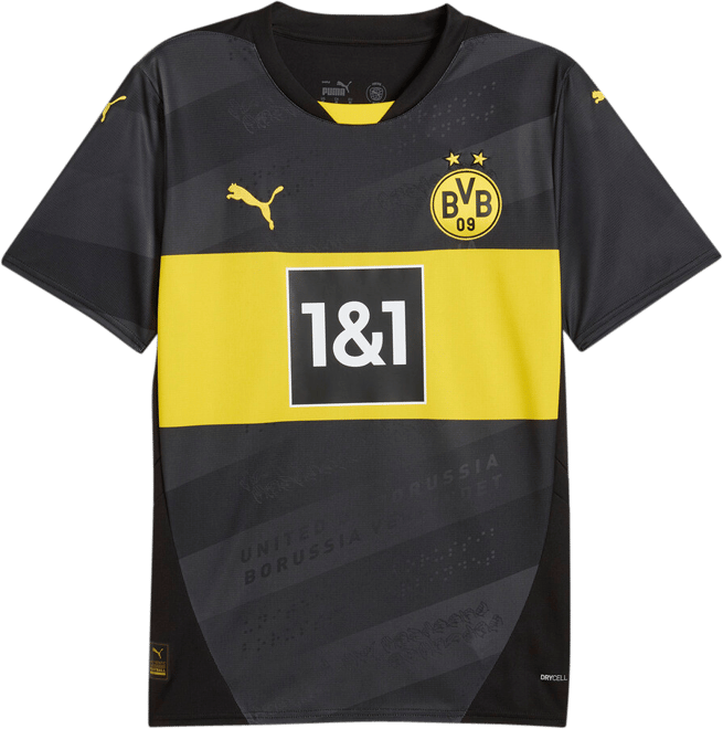 PUMA Borussia Dortmund 24/25 Men's Replica Away Soccer Jersey