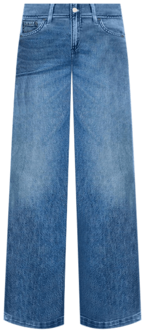 rag bone Logan Featherweight High Rise Wide Leg Jeans