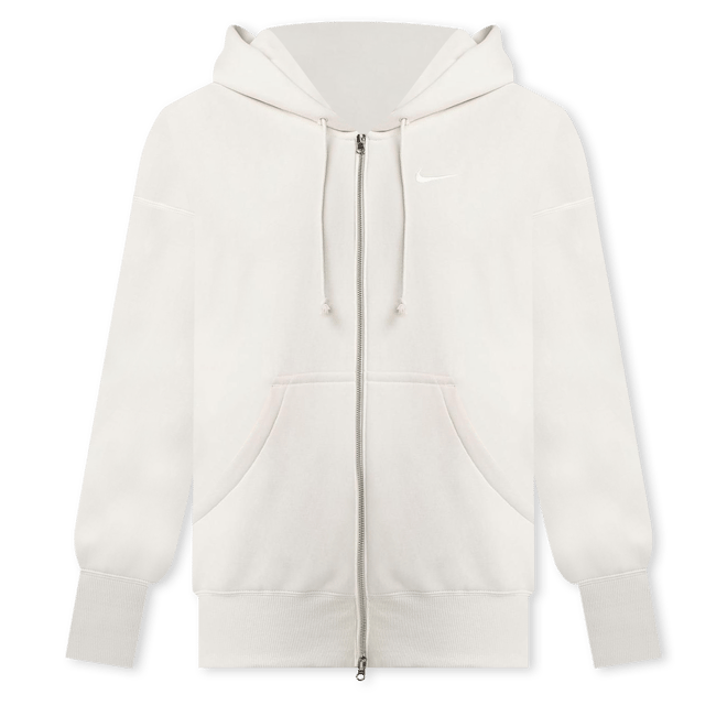 【XSサイズ】テリーリラックスフーディー   ホワイト Women's Nike Sportswear Phoenix Fleece Oversized Full-Zip Hoodie