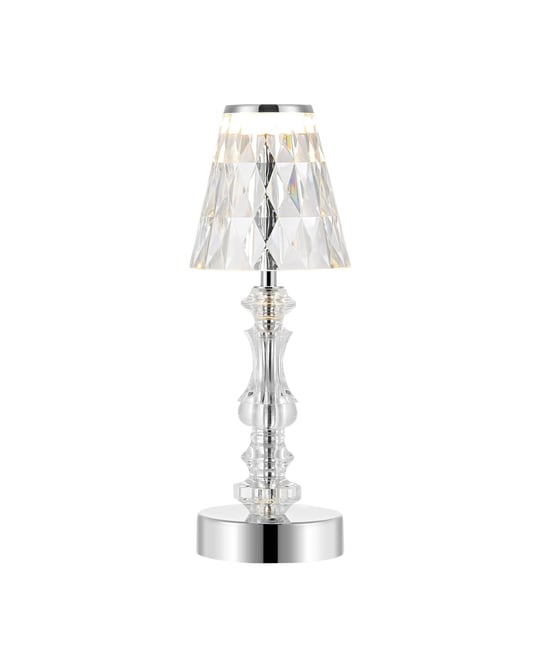Lillian Bohemian Classic Acrylic Rechargeable Integrated Led Table Lamp
