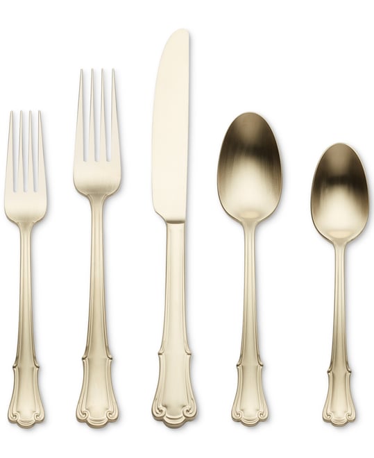 James Street Champagne 20-Pc. Flatware Set, Service for 4