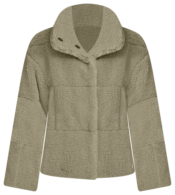 Women's Short Sherpa Teddy Jacket