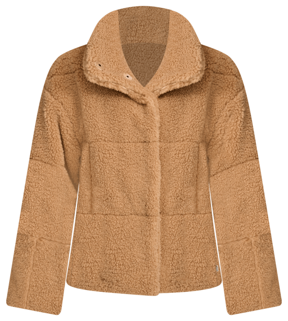 Women's Short Sherpa Teddy Jacket