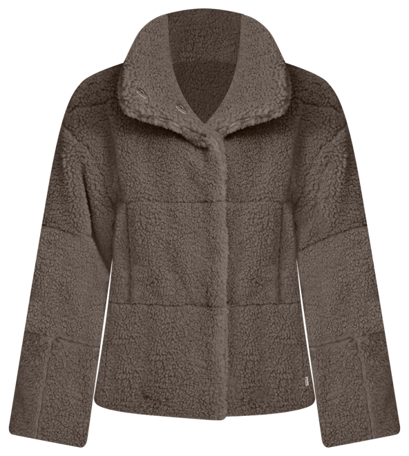 Women's Short Sherpa Teddy Jacket