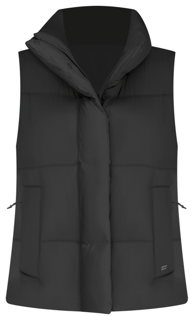 Women's Stand Collar Puffer Vest