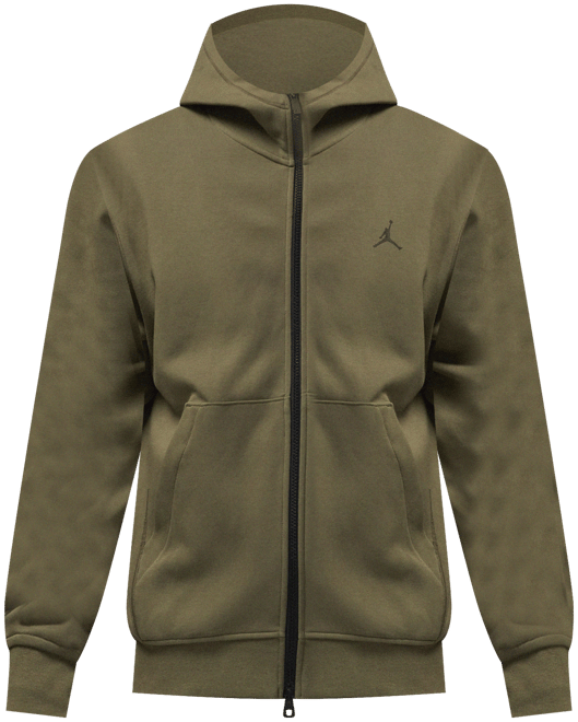 Jordan Sport Hoop Fleece Sudadera con gorro Dri-FIT de cierre completo para hombre