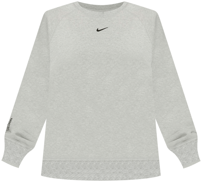 NOCTA Camisola de gola redonda de lã cardada CS para homem