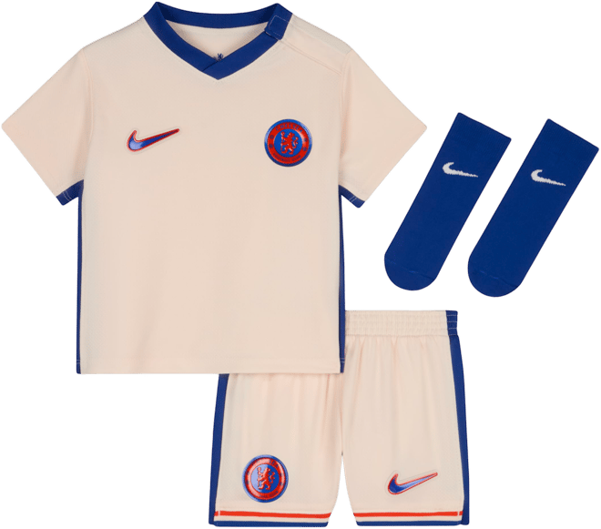 Chelsea FC 2024/25 Stadium – Away Divisa da calcio replica in 3 pezzi Nike – Bebè e bimbo/a
