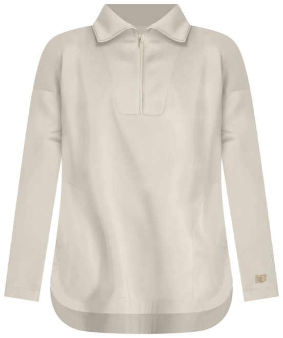 New Balance Femme Tech Knit Oversized Half Zip