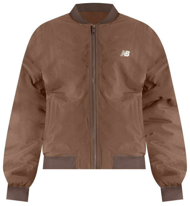New Balance Kvinnor Graphic Woven Bomber Jacket