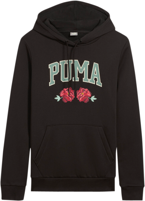PUMA Faux Embroidered Floral Women's Hoodie