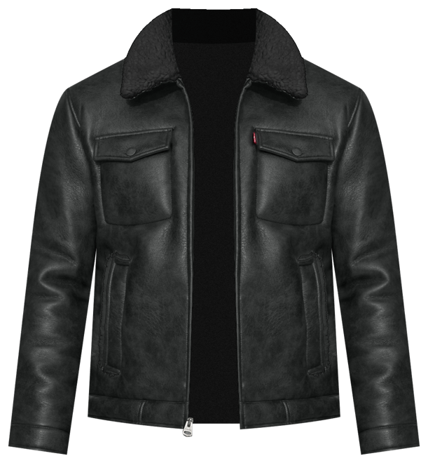 Levi's Men's Faux-Shearling Full-Zip Trucker Jacket - Macy's