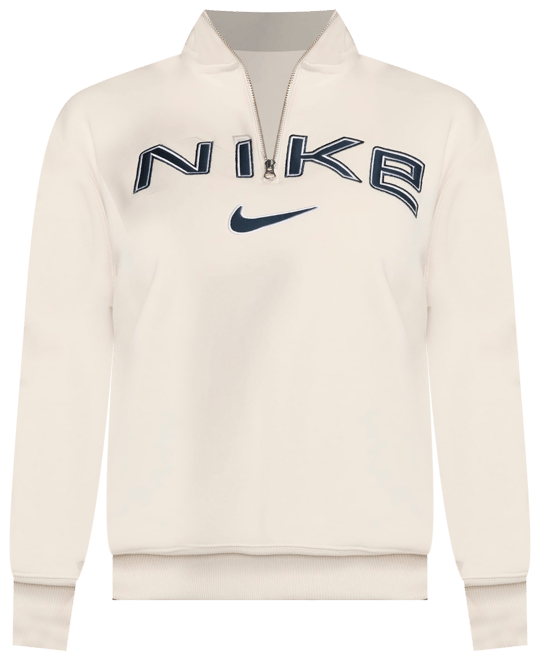 Nike Sportswear Phoenix Fleece Women's Oversized 1/4-Zip Logo Top