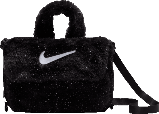 Nike Older Kids' Faux Fur Cross-Body Bag (1L)