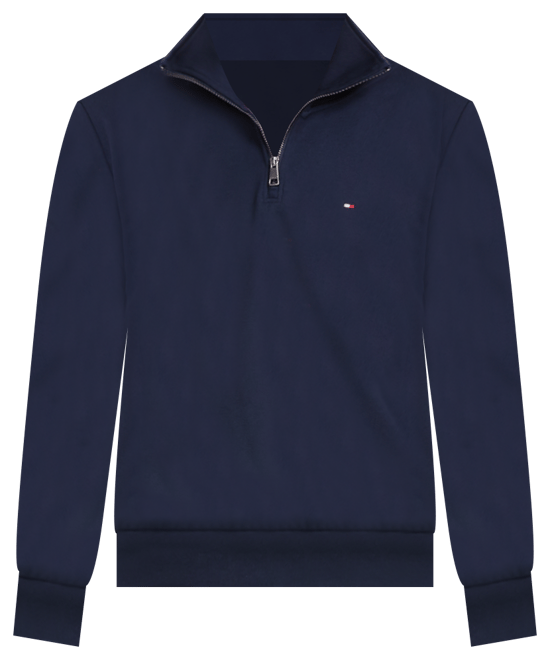 Men's Essential Intechno Knit Regular-Fit 1/4-Zip Sweatshirt