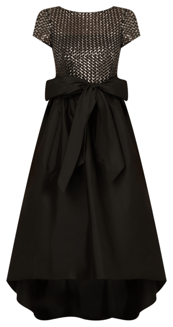 Women's Sequin High-Low Dress