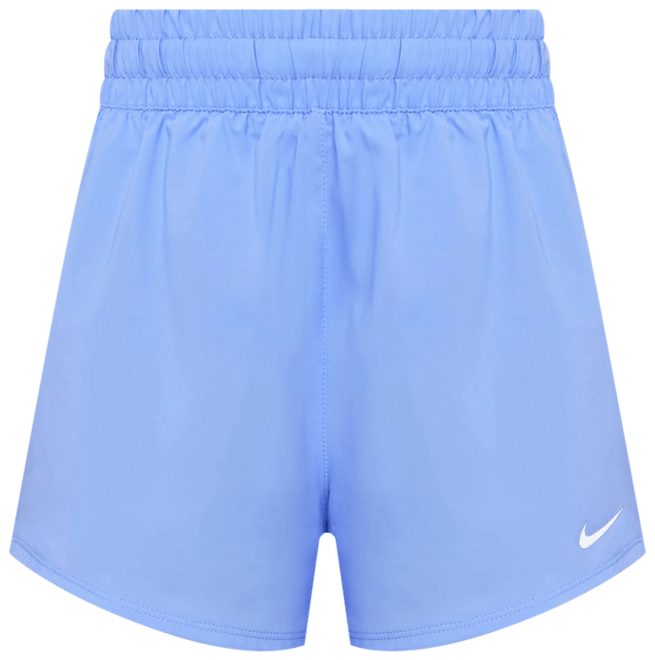 Nike One Big Kids' (Girls') Dri-FIT High-Waisted Woven Training Shorts