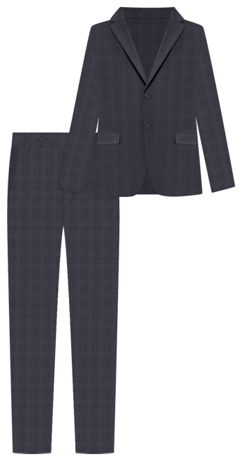 Men's Modern-Fit Nested Suit