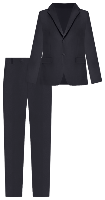 Men's Modern-Fit Nested Suit