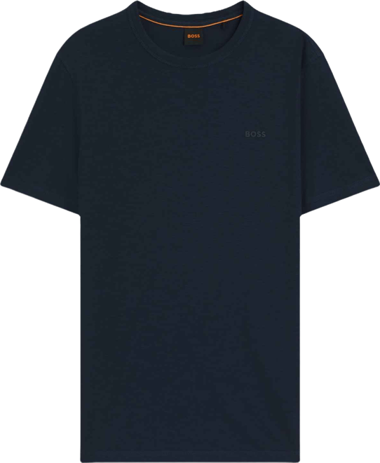 Boss by  Men's Slub-Cotton Logo Detail T-Shirt