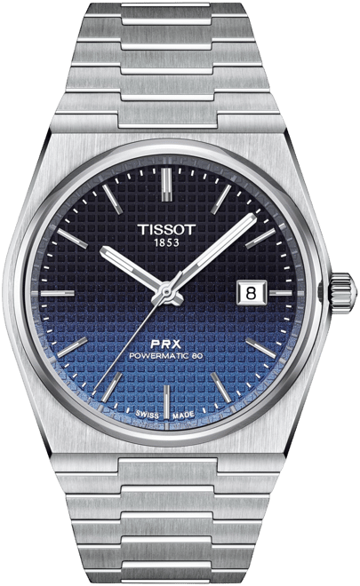 Men's Swiss Automatic Prx Powermatic 80 Stainless Steel Bracelet Watch 40mm