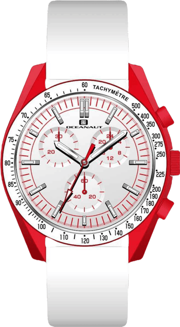 Men's Orbit White Dial Watch